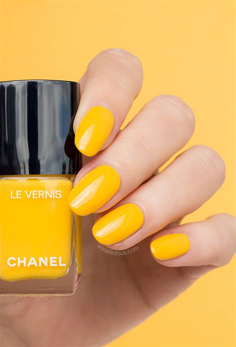 chanel nail polish giallo napoli|Chanel nail varnish colors.